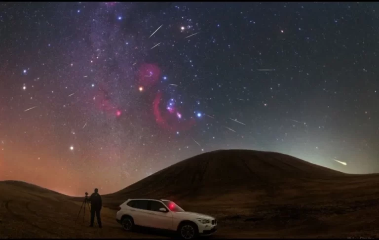 Chuva de Meteoros Orionídeas atinge o pico nesta semana e poderá ser vista em todo o Brasil
