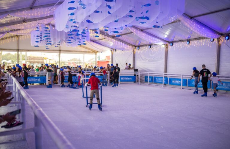 Roda gigante e pista de patinação: Parque Nanci é destaque no Natal Brasilidade em Maricá