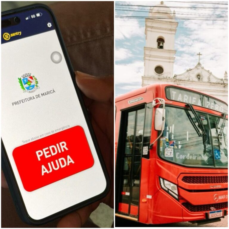 Maricá instala botão do pânico nos ônibus Vermelhinhos e reforça segurança