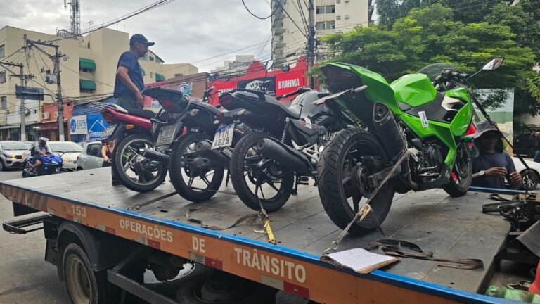 Janeiro chega ao fim com quase mil abordagens contra motos barulhentas em Niterói