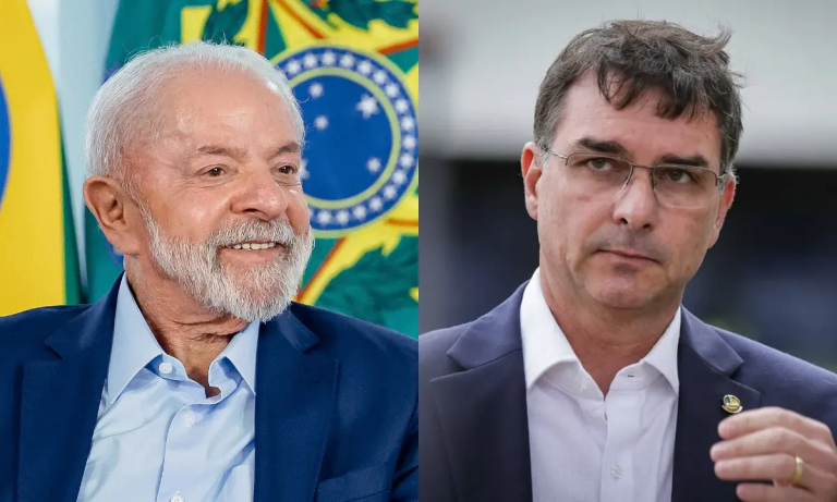 Pesquisa mostra Lula na liderança e à frente de Flávio Bolsonaro em todos os cenários de 2026