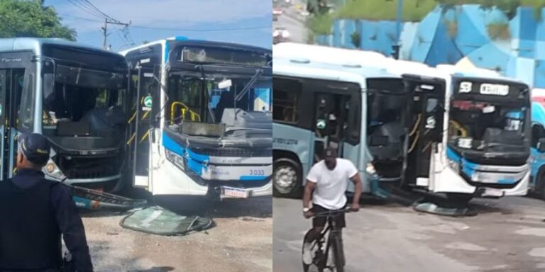 Acidente entre dois ônibus deixa pelo menos 15 feridos em São Gonçalo