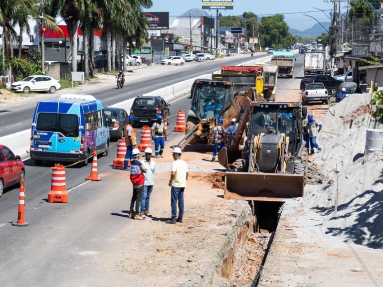 Maricá amplia rede de esgoto e projeta mais que triplicar cobertura até 2028