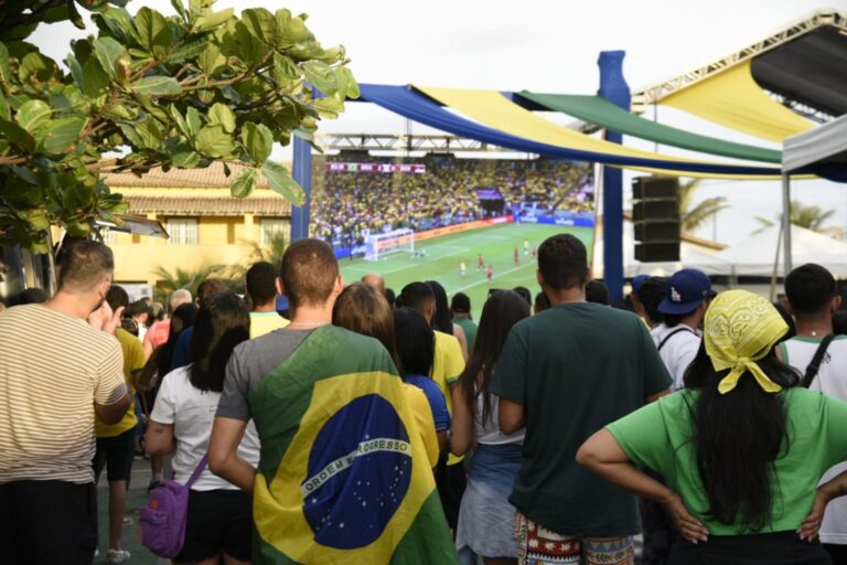 Maricá terá telão e shows gratuitos para os torcedores nos jogos do Brasil