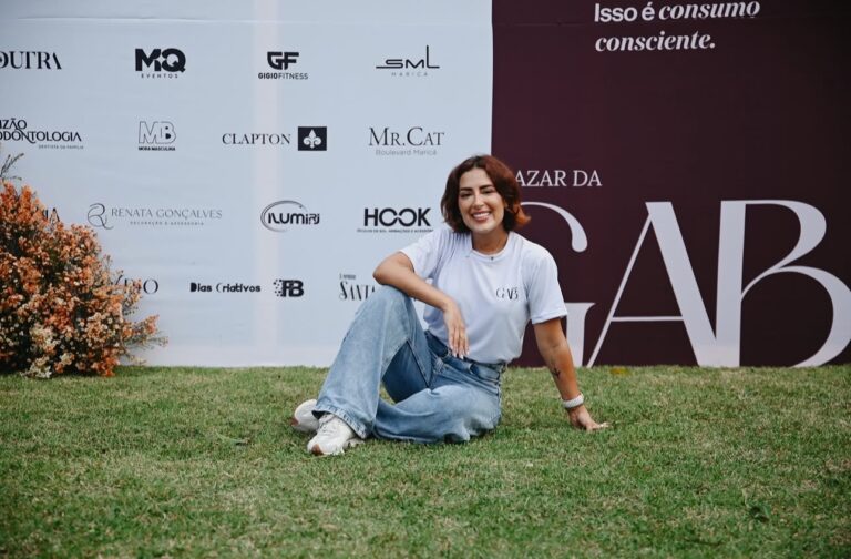 Gabi Lopes reúne moda, sustentabilidade e solidariedade em bazar em Maricá
